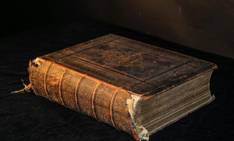 Historic books heritage illustrative image
