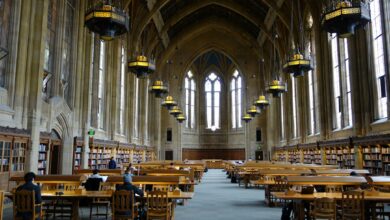 مكتبة جامعية - صورة تعبيرية لا تمثل الجامعة الأردنية - Ken Theimer / Unsplash